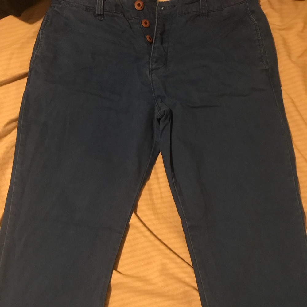 Hollister Blue Chino Pants